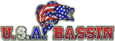 USA Bassin logo - Embroidery