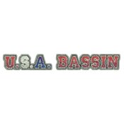USA Bassin - Lettering Embroidery