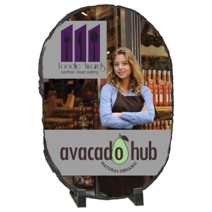 Sublistone 13 x10.5 Oval Gloss Finish Thumbnail