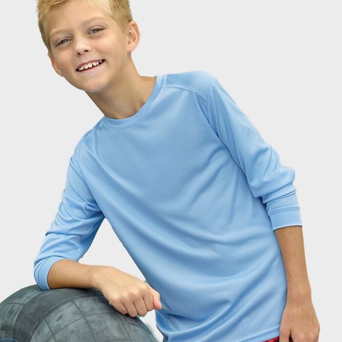 NautAtee II Youth Long Sleeve Performance Shirt Thumbnail